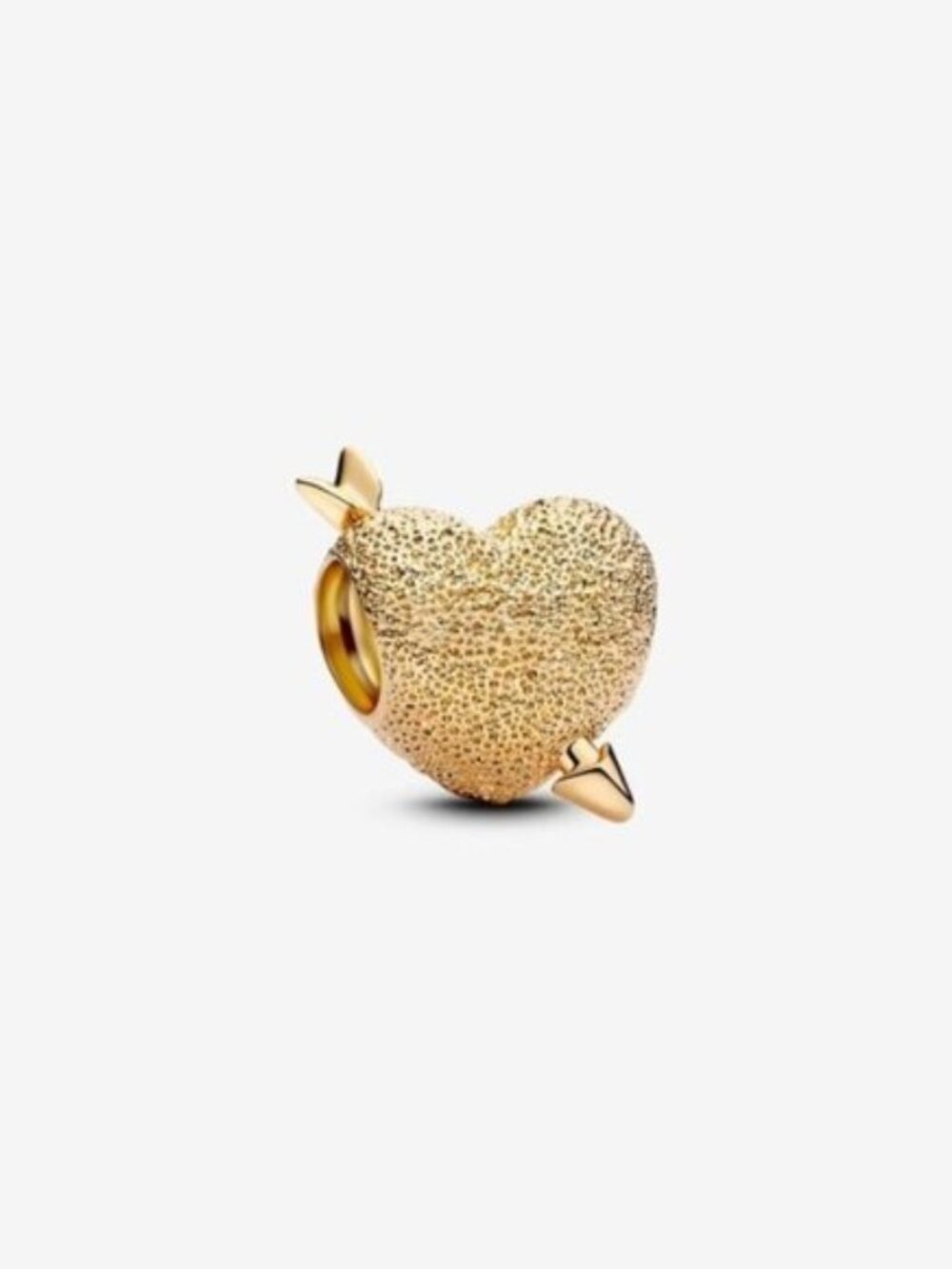 Pandora Gold Heart with Arrow Charm